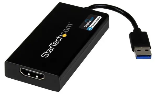 Startech USB 3.0 to 4K HDMI Adapter, DisplayLink Certified