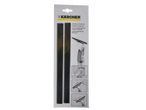 Karcher להבים חלופיים לחלון ואקום 280 מ״מ (חבילת 2)