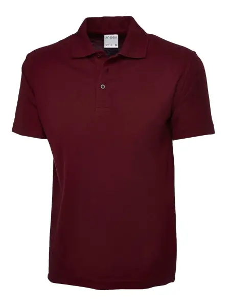 Uneek Clothing - Polo Ultra Cotton - Μπορντό - Μέγεθος S