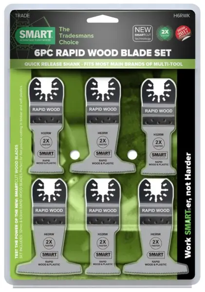 SMART - Trade Rapid Wood Multi-Tool Blade Kit