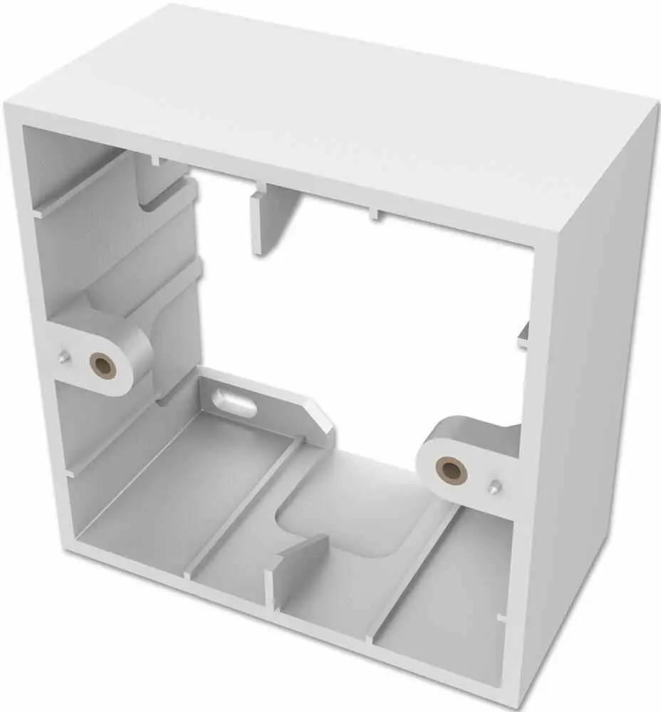 VISION AV Techconnect³ 1-Gang Surface Mount Back Box