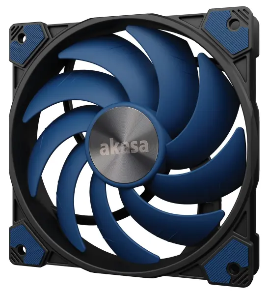 Akasa Alucia SC12 Premium Cooling Fan, Blue 120mm