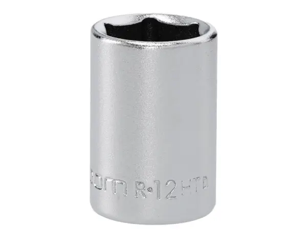 Facom 6 Point Standard Socket, 1/4in Drive - 12mm