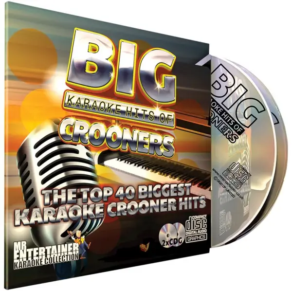 MR ENTERTAINER 40 Track Karaoke CDG – Big Karaoke Hits of Crooners