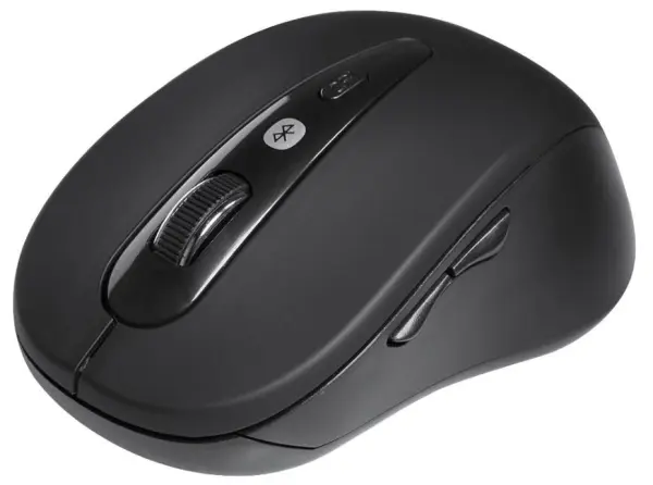 COMPOINT Bluetooth Wireless Mouse, Black, 6-Button