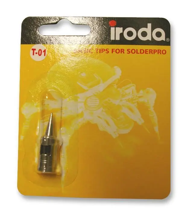 IRODA Ponta de Soldadura Cónica 1mm para SolderPro 50