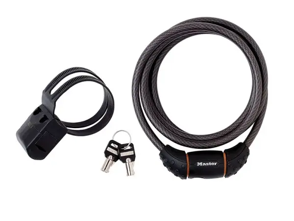 Master Lock 8130EURDPRO Keyed Braided Steel Security Cable 1.8m