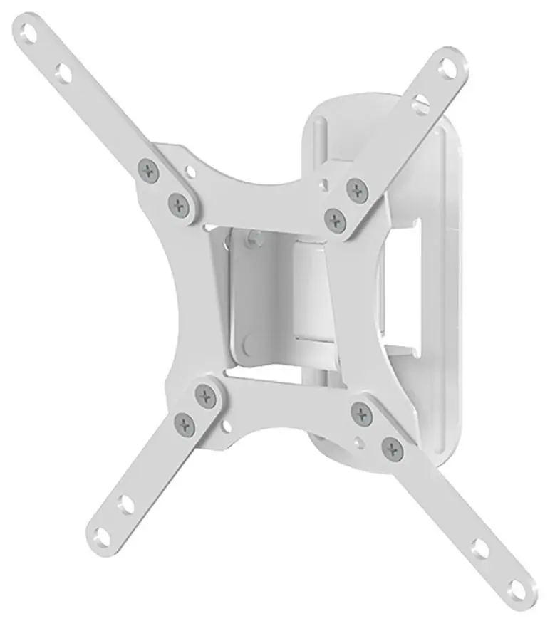 AVF Soporte de TV Inclinable y Giratorio Blanco para Pantallas de 12-43″