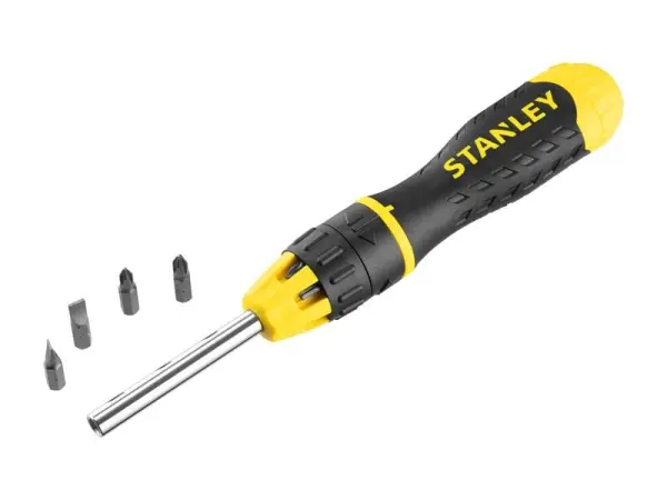 STANLEY Multibit Ratchet Screwdriver with 10 Bits