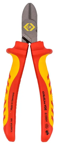 CK Tools VDE Insulated Side Cutter - 160mm