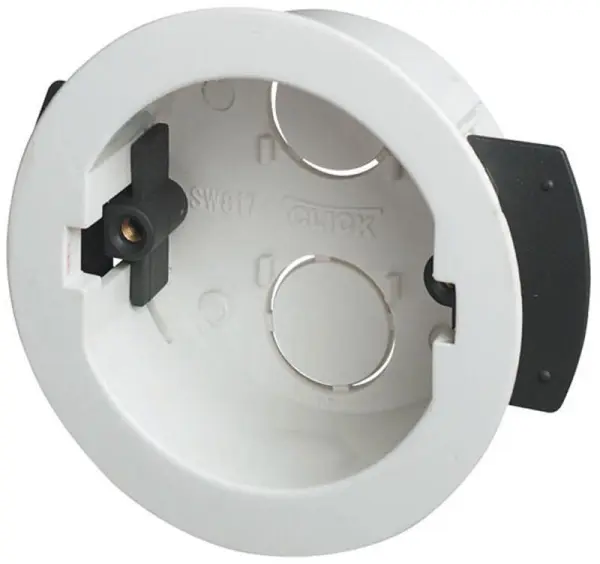 CLICK 1-Gang Dry Lining Ceiling Box, 34mm