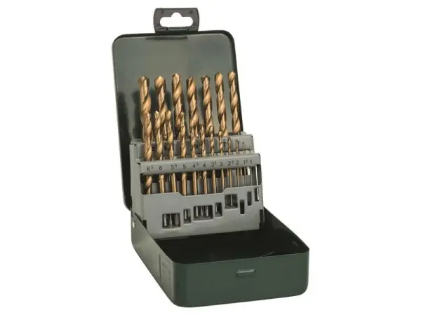 Bosch 19-Piece HSS Titanium Drill Bit Set, Metal