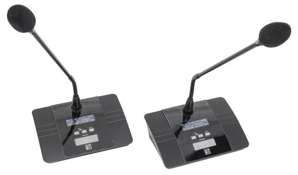 BST-DJ 18-inch Delegate UHF Conference/Paging Microphone System (Pair)