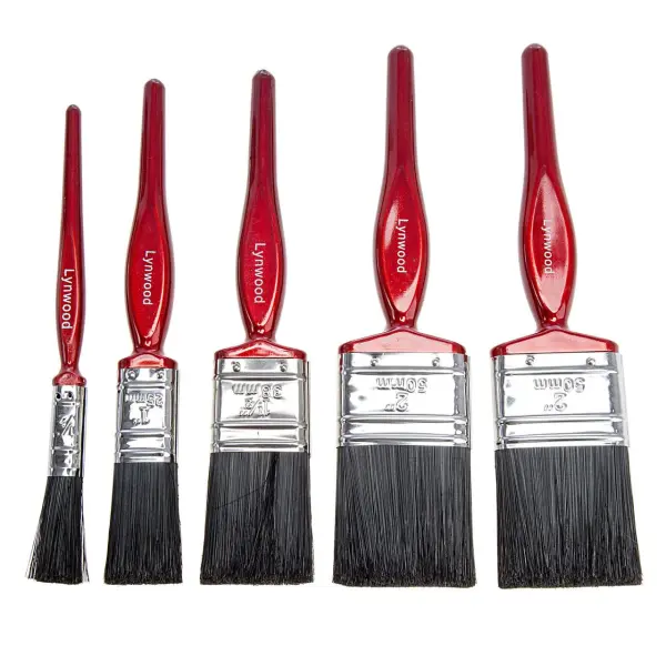Lynwood BR505 Set de Pinceaux Redline, Lot de 5