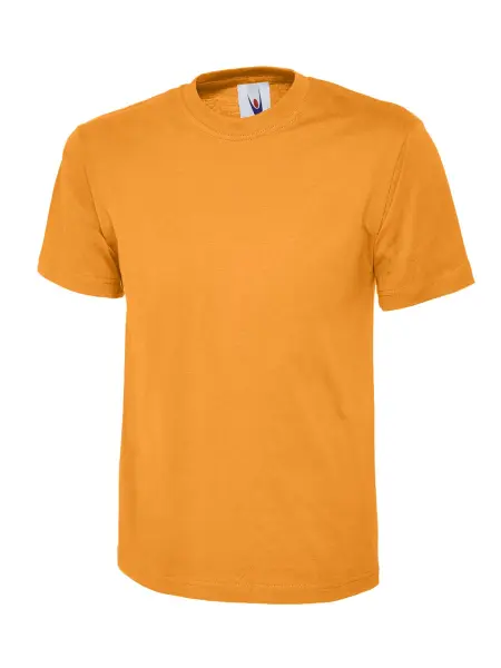 Uneek Unisex Classic Cotton T-Shirt, Orange, Size 6XL