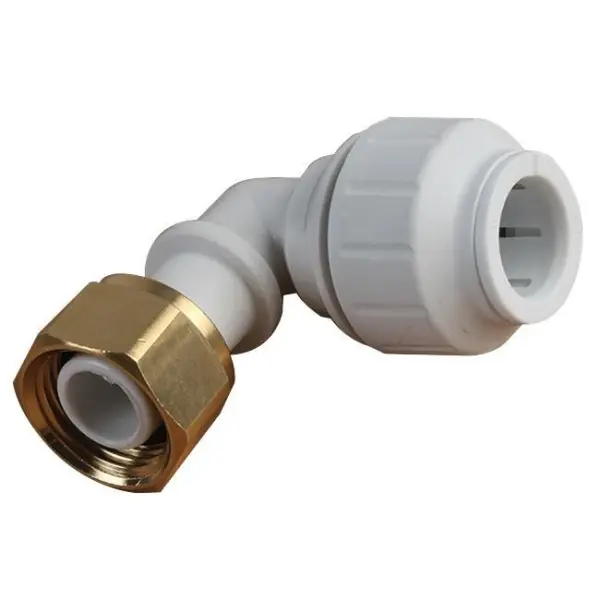 JG Speedfit 15mm x 1/2 Inch Angled Tap Connector