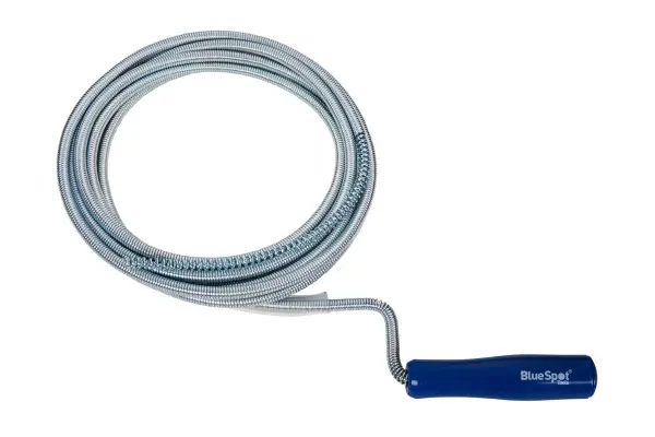Blue Spot Tools 8 mm Drain Cleaner, 4.57 m (15 ft)