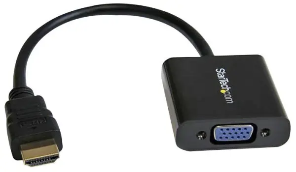 StarTech HDMI to VGA Adapter, 1080p, No Power Required