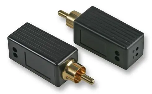 PRO SIGNAL CAT5 Digital Audio Transceiver with Gold Plated Phono