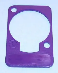 NEUTRIK Plaque pour connecteur D-sub, Violette