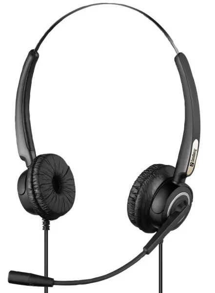 SANDBERG USB Office Pro Stereo Headset, Black