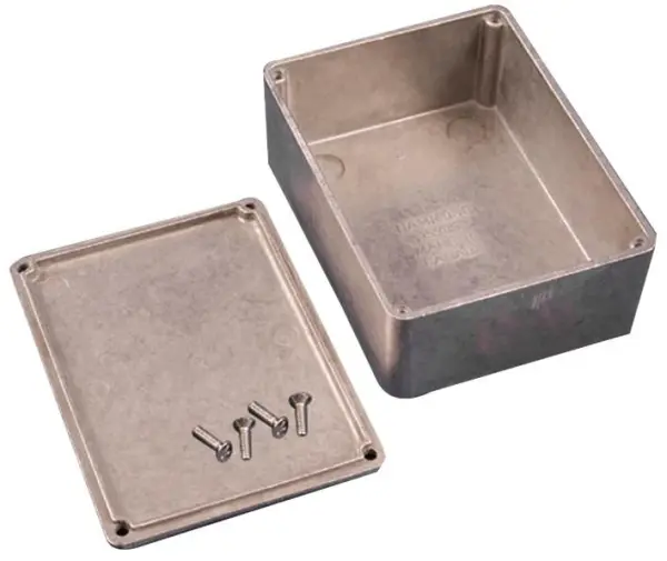HAMMOND IP54 Die Cast Aluminium Enclosure, 111x82x44mm