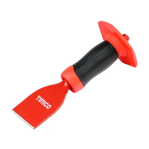 Timco - Burin maçonnerie avec garde-main 76 x 216mm