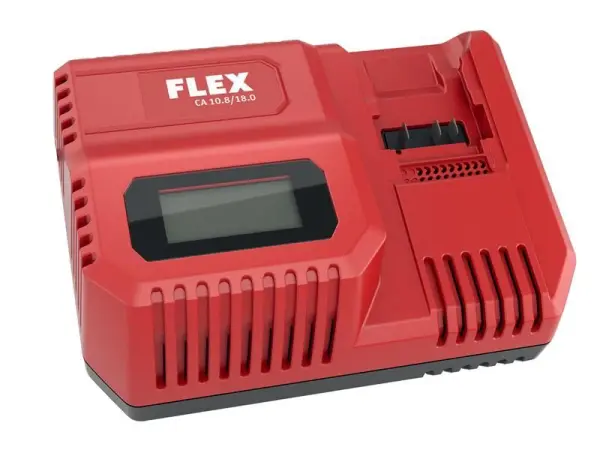 Flex Power Tools 10.8V/18.0V 急速充電器 LCDディスプレイ搭載
