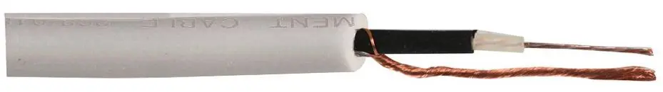 VAN DAMME - Profi Classic XKE Instrumentenkabel, Weiß, 100m