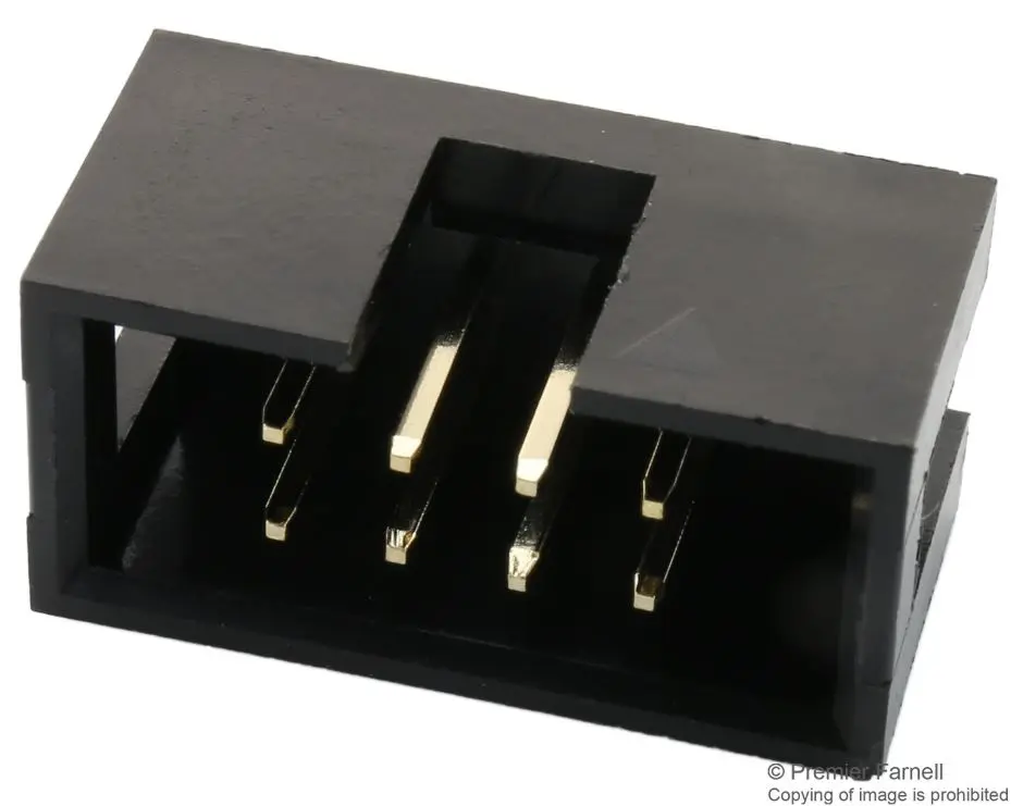 MULTICOMP PRO 2.54mm 2-Row 8-Way Vertical Pin Header