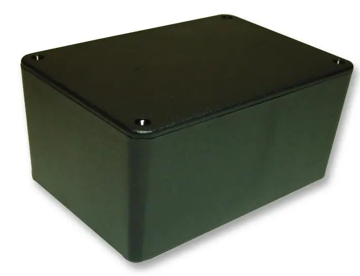 MULTICOMP Black ABS Enclosure Box with Lid, 177x120x83mm