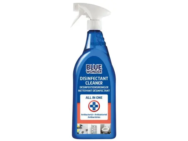 Blue Wonder Spray Nettoyant Désinfectant, 750ml