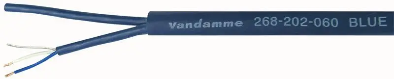 Van Damme Cavo Studio 2 Paia Blue Series, al Metro