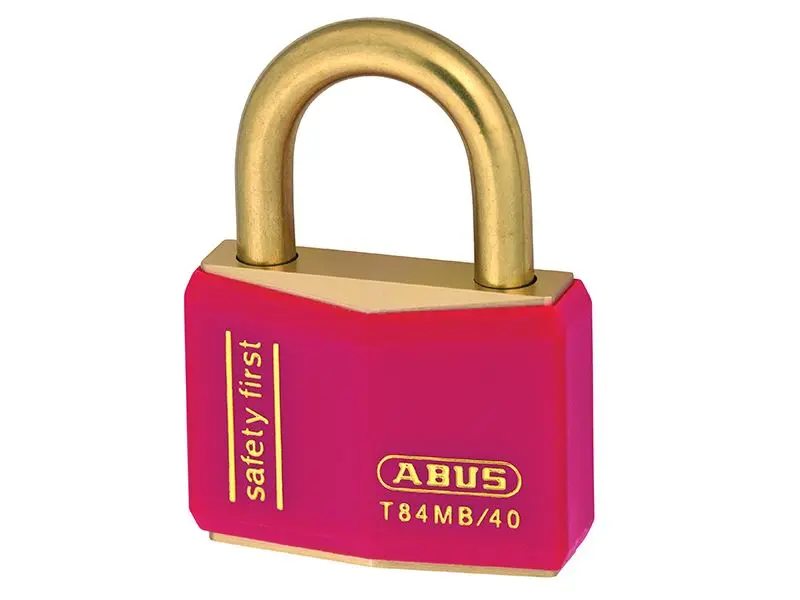 ABUS Glasána T84MB/40mm Dearg Frithmheirg Comh-eochair