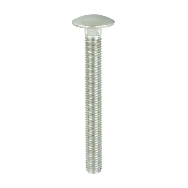 Timco Tornillo de Carro M12x110mm Acero Inoxidable A2 (Pack de 5)