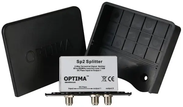 VISION Divisore/Combinatore di Segnale Bidirezionale 2 Vie, 85-862MHz, Esterno