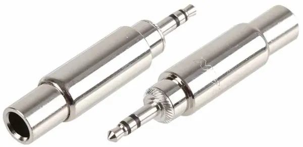 Neutrik 3.5mm naar 6.35mm Stereo Jack Adapter