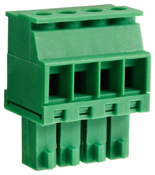 CAMDENBOSS - Bornier vertical enfichable, 4 pôles, pas de 3,5 mm, 8A