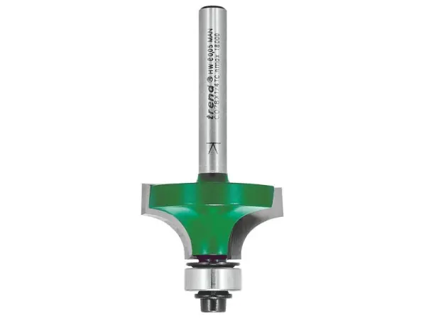 Fraise à arrondir à deux tranchants Trend C078, 9,5x15,9mm