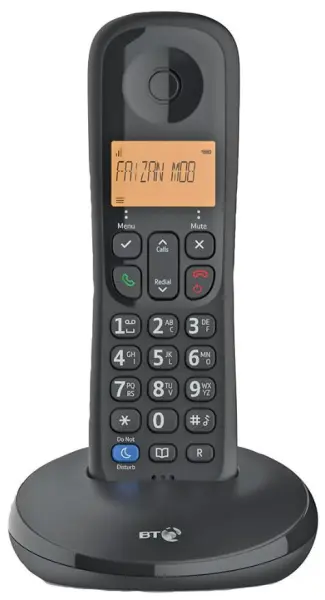 BT Telefone Sem Fios DECT Everyday com Bloqueio de Chamadas, Uma Base