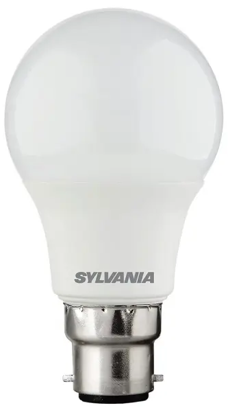 Feilo Sylvania 4.9W LED Frosted GLS Bulb B22 Warm White 470lm Non-Dimmable