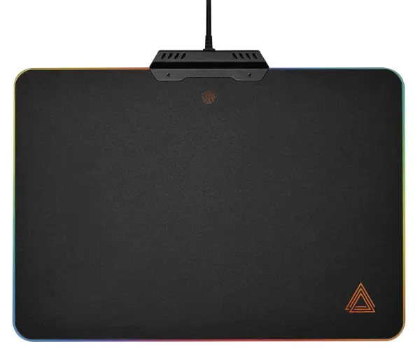 LEXIP B5 Rigid RGB Gaming Mouse Mat, Black