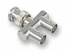 Multicomp Pro BNC Plug σε 2x BNC Soket Ροδέλα Προσαρμογέα, 50 Ohm