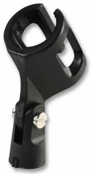 Pulse マイクホルダークリップ 27-30mm プラスチック製 180°チルト対応