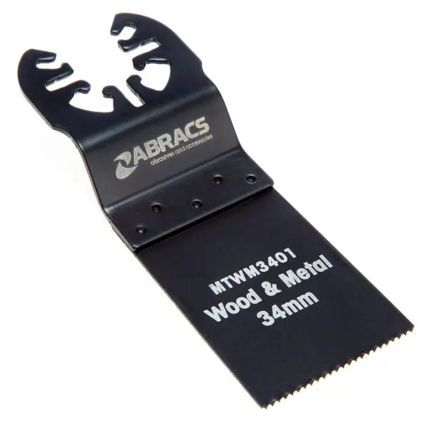 Abracs - MTWM3420 Multifunktionsklingen 34mm für Holz & Metall (20 Stück)