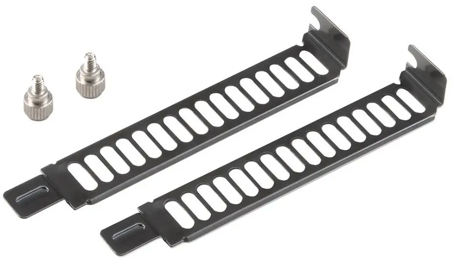 AKASA כיסויי חריץ PCI, פלדה, חבילה של 2