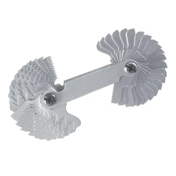 Silverline Calibro Passo Filettatura Metrico e Whitworth, 0.25-6mm / 4-62BSW