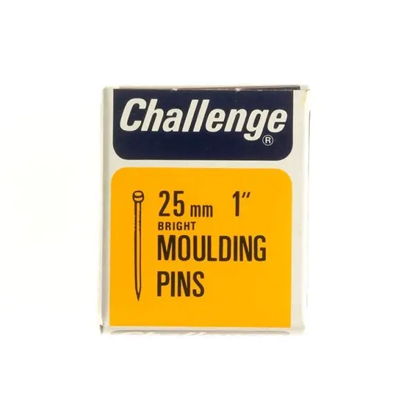 Challenge Bright Steel Veneer Moulding Pins 25mm 30g