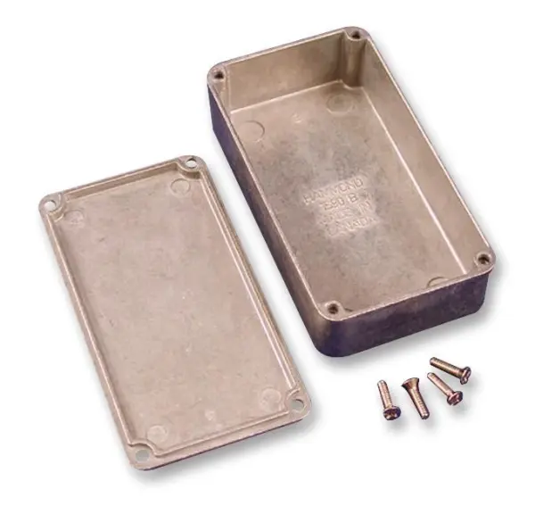 Hammonds Furniture 1590 Aluminium Enclosure 121x39x145mm IP54