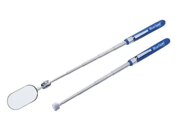 Blue Spot Tools Kit Specchio Telescopico e Attrezzo Magnetico 2 Pezzi